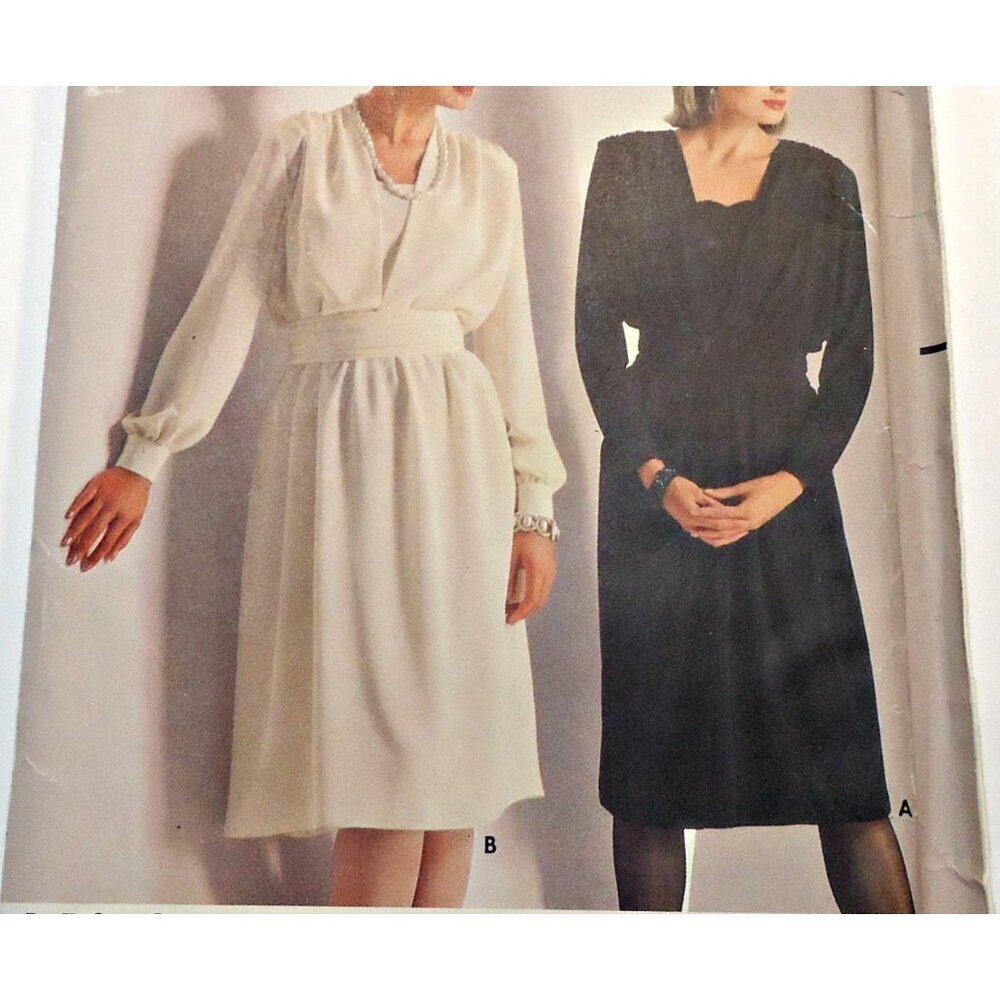 Butterick 6271 Sewing Pattern  Blouse Bodice Camisole Dress Sash Women's Misses